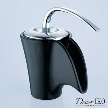 Смеситель каскадный керамика CEFA-30 (черный)