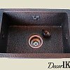 Медная мойка для кухни (прямоугольная) Koozee CW-17 — фото 6