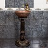 Раковина встраиваемая SC-78 из меди — фото 4