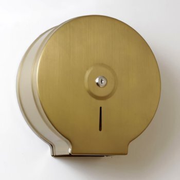 Диспенсер для туалетной бумаги DIP-118A, матовое золото