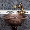 Раковина встраиваемая SC-63 из меди — фото 2