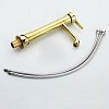 Золотой смеситель для раковин GF-213