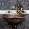 Раковина встраиваемая SC-67 из меди — фото 4