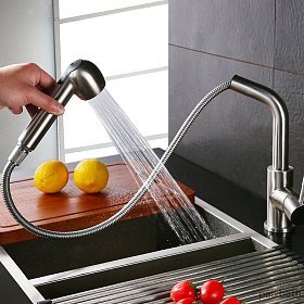 Смеситель для кухни хром MSK102