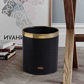 Кожаное ведро для мусора LBS-38