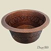 Медная мойка для кухни (круглая) Koozee  CW-14 — фото 3