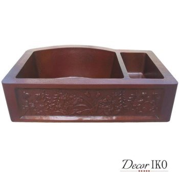 Двойная медная мойка KD-332296