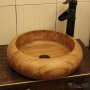 Раковина из дерева WS-11 - фото 4