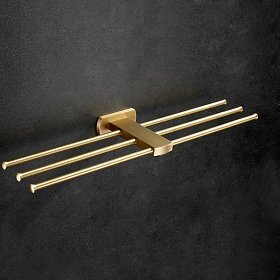 Тройной держатель для полотенец BK-6