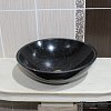 Раковина из гранита SS-295, черная