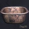 Мойка для кухни из бронзы BS-028-AG