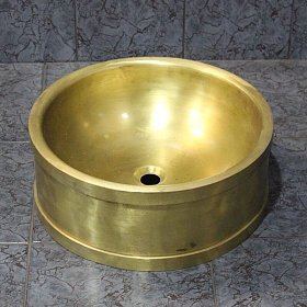 Раковина накладная SC-111 из латуни