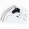 Смеситель для раковины LF-57 с LED подсветкой, черный