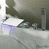 Смеситель на борт ванны с LED подсветкой LF-18 — фото 2