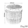 Корзина для белья в ванную комнату BBS-23 — фото 4