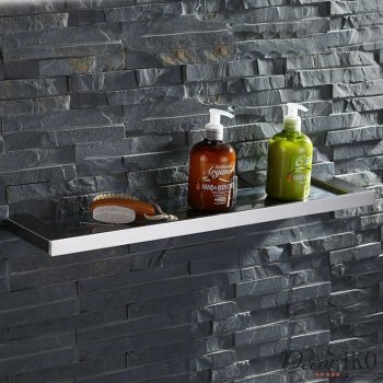 Одинарная полка для ванной комнаты CSH-08