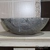 Раковина из мрамора SS-018B серая