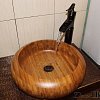 Раковина из дерева WS-11 — фото 5