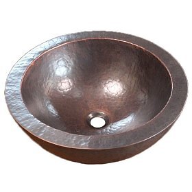 Раковина накладная SC-105 из меди