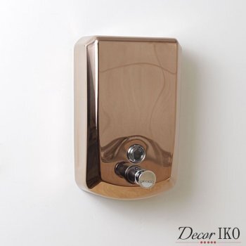 Дозатор для жидкого мыла DIS-1000F глянцевое розовое золото