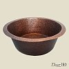 Медная мойка для кухни (круглая) Koozee CW-16 — фото 2