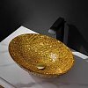 Овальная раковина из стекла RGS-1