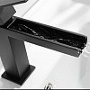 Смеситель для раковины MS32K-H с каскадным изливом, черный — фото 2