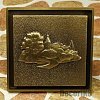 Трап для душа TS-91, бронзовый, с сухим затвором