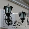 Кованый фонарь SIL-20 — фото 3