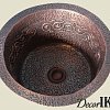 Мойка для кухни медная (круглая) Koozee CW-20 — фото 5