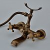 Смеситель для ванны с душем FSH-131 бронзовый — фото 4