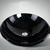 Круглая раковина из стекла RGS-071