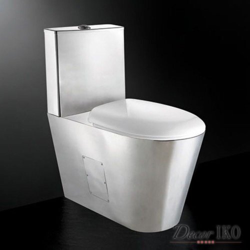 Унитаз из нержавеющей стали STT-210P-W