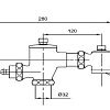 Слив для писсуара CP-9