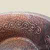 Мойка для кухни медная (круглая) Koozee CW-20 — фото 3