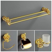 Gold Rose аксессуары для ванной комнаты
