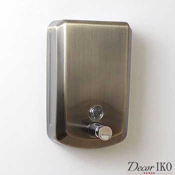 Дозатор для жидкого мыла настенный DIS-1000H, бронзовый