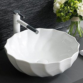 Раковина накладная NR-26, белая