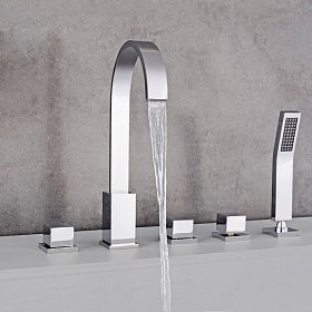 Смеситель на борт ванны хром FBB-98