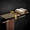 Держатель для полотенец с полкой BK-1