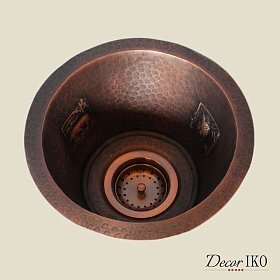 Медная мойка для кухни (круглая) Koozee  CW-13