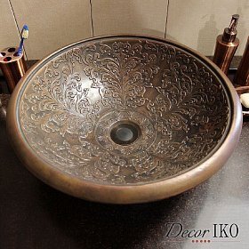 Раковина из бронзы BS-4