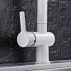 Белый смеситель для кухни WF-60