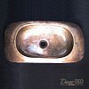 Раковина из бронзы BS-030-AG