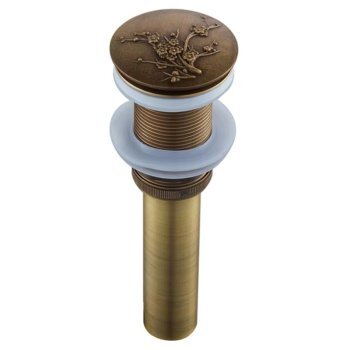 Донный клапан для раковины OS-406A бронзовый, без перелива