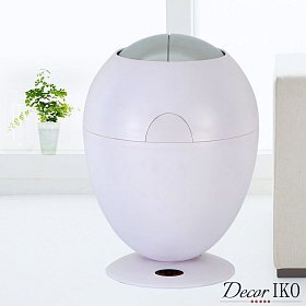 Мусорное ведро сенсорное SBT-19, 6 л, белое