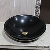 Раковина из гранита SS-017, черная