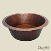 Медная мойка для кухни (круглая) Koozee CW-16 — фото 4