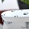 Смеситель для раковины WF-05 однорычажный, белый