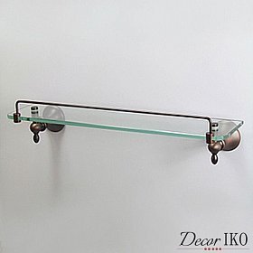 Стеклянная полка для ванной комнаты DN-10